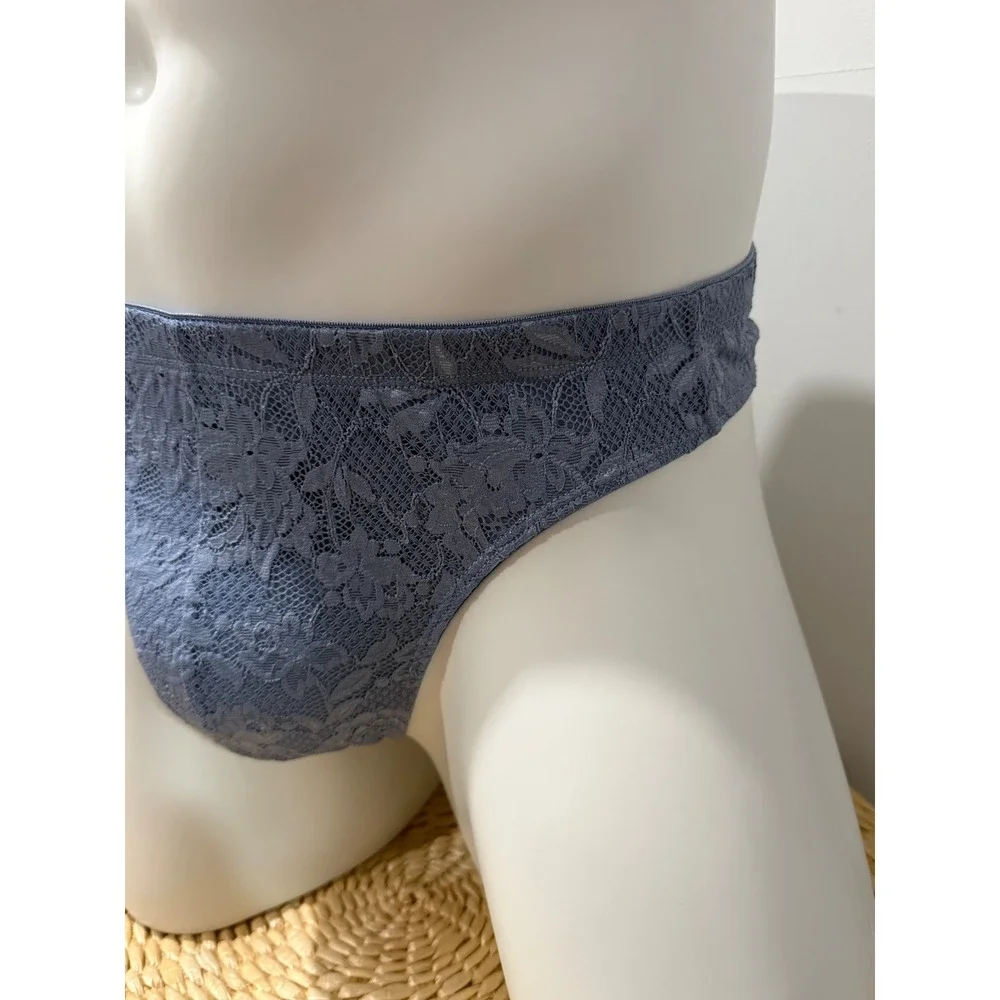 Cosabella Never Say Never Classic G-String Blue Diamond Men's Lace Underwear M
